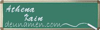 Athena Kain Visitenkarte